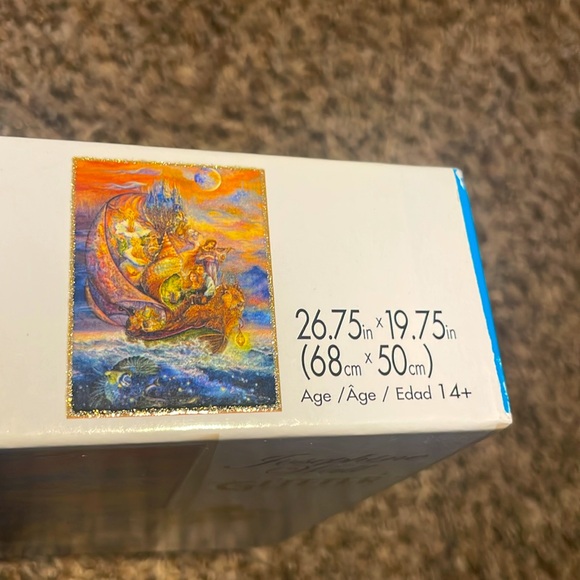 ‼️BOGO FREE‼️ Josephine Wall Glitter Voyage To Murrlis Sea 1000PC - Picture 2 of 2